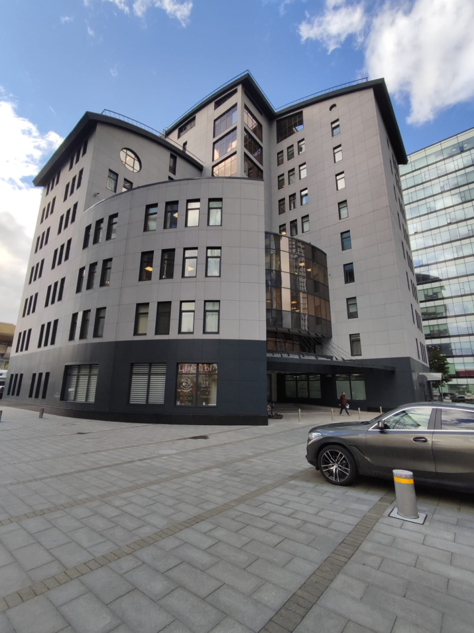фасад дома, здание по адресу г Москва, Ленинградский пр-кт, д 37А к 14